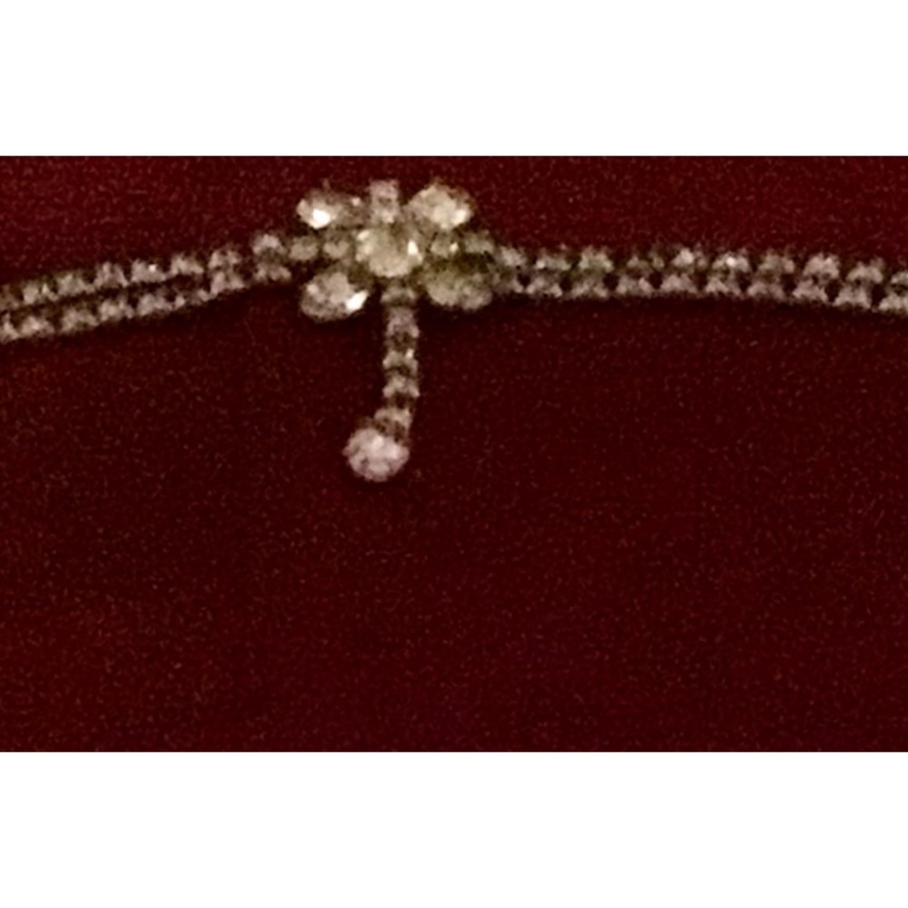 Vintage costume jewelry—double-choker necklace. - Picture 7 of 11